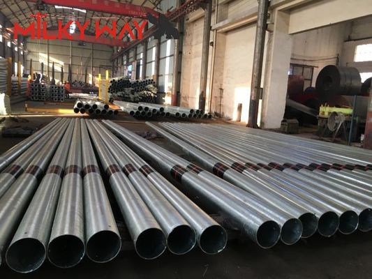 10m 11m 12m 11KV 13KV Elektrik Gücü Çelik direği iletim hattı projesi Tedarikçi