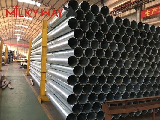 33kv Akım hattı Elektrik hattı inşaat projeleri için çelik hizmet direği Tedarikçi
