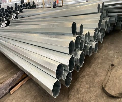 11.9M 8kn Galvanizli Elektrik direği üç bölümlü çok fonksiyonel merdiven üstü Tedarikçi