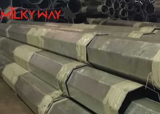 14m sınıf3 sınıf4 33kv İletim Hattı İçin Galvanizli Çelik Direk Tedarikçi