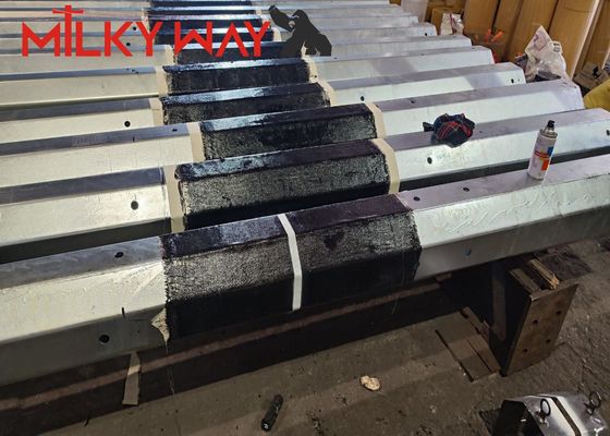 80ft 3 bölümler 1200kg/1680kg/2000kg Filipinler NGCP Standart Elektrik Çelik Kutupları Sütunu Tedarikçi