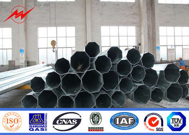 35ft 40ft elektrikli iletken direği sıcak dip galvanize güç dağıtım çelik Tedarikçi