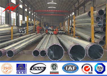 Yüksek Performanslı Elektrik Gücü direği 45ft 70ft Uzunluk Seçenekleri Tedarikçi