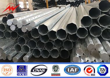 Elektrik Gücü iletim hattı direği Orta kaplama kalınlığı 86 mikron Sıcak daldırma galvanizasyonu Tedarikçi