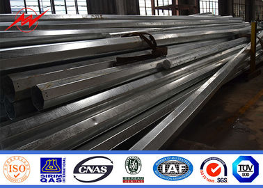 Elektrik Gücü iletim hattı direği Orta kaplama kalınlığı 86 mikron Sıcak daldırma galvanizasyonu Tedarikçi