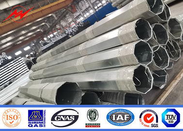 33kv 60ft elektrikli süspansiyon direkleri Sıcak daldırma galvanize yüzey tedavisi Tedarikçi