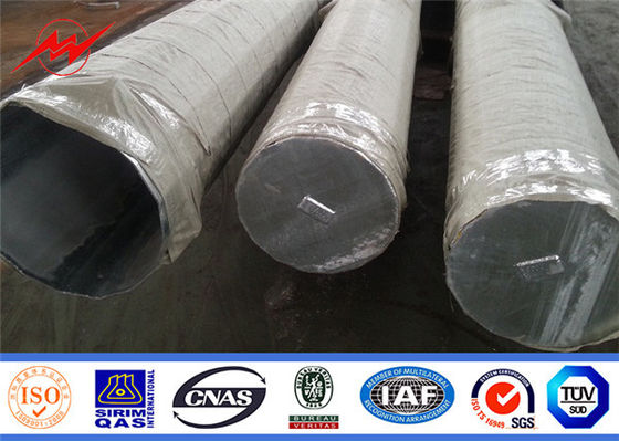 2.5kn-200kn Çelik güç direği Güç iletim için sıcak dip galvanize Tedarikçi