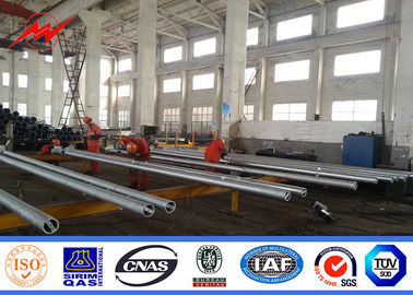 Dış Aydınlatma için 6m Tek Kol Sıcak Daldırma Galvanizli Çelik Direk