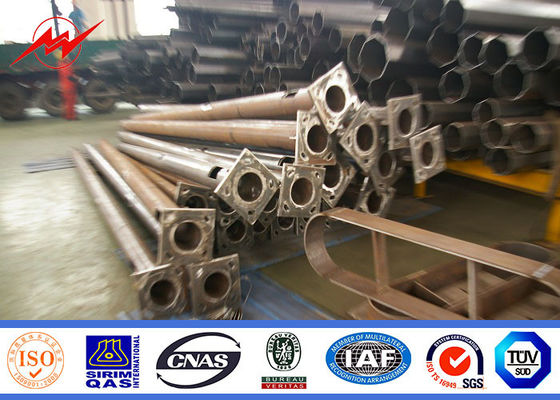 Kaldırma sistemi ile 25m konsol yüksek direk kutup plaza aydınlatma