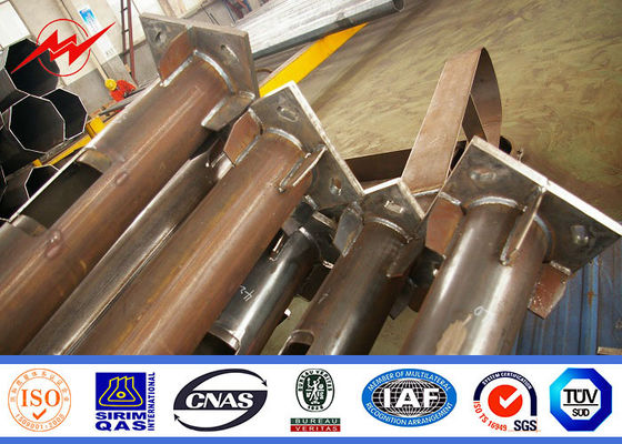 Kaldırma sistemi ile park aydınlatması için 35m yuvarlak üst direk direği