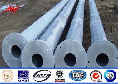 Sıcak Dip Galvanize 60 ft Uzunluk 70 ft 90 ft Elektrik Dağıtımı için Çelik direği
