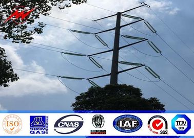 Distbution Hattı için 65ft Glavanized Çelik Yardımcı Kutup