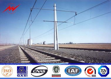 Galvanizli Transmisyon Uygulama Çelik direği 50FT 60FT 70FT 75FT NPC Standartı