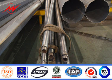Hdg 9m Galvanizli Sokak Işık Direği Çapraz Kollu Toz Boya