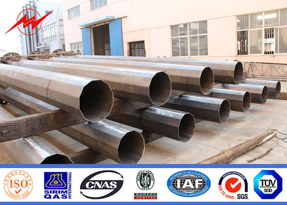 30m Football Stadium Park Light Pole Columniform 50 Years Lift Time