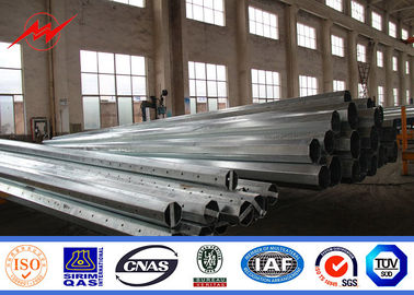 S355 ve S500 malzemeleriyle 12m galvanizli çelik direği sokak aydınlatması için