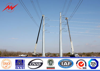Güç aktarımı için toz kaplı elektrikli güç direği için özelleştirilebilir renk