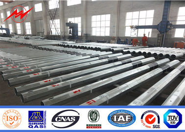 10MM Galvanizli Dağıtım Metal Uygulama direği 69kv Geleneksel Filipinler