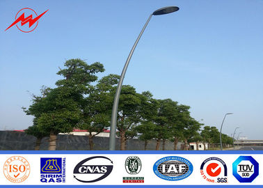S500MC Kavisli 6m - 3mm Kalınlıklı 14 M Galvanizli Sokak Işık Kutbu