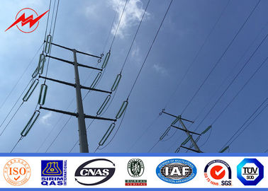 Galvanizli Çelik Güç İletim Direkleri 2.5MM 69KV Konik Ark Kaynağı