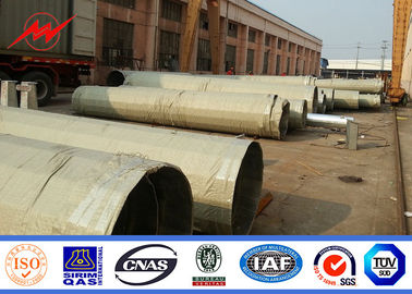 11kv - Galvanizli Yüzey İşlemli 550kv Çelik Boru Direk