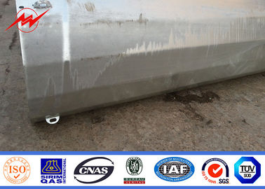 Q345 Q460 Galvanizli çelik direği 160 km/s maksimum rüzgar hızı ile