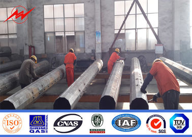 15m 1200Dan 2000dan Dış Dağıtım Hattı İçin Galvanizli Çelik Güç Kutbu