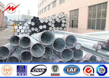 S355 ve S500 malzemeleriyle 12m galvanizli çelik direği sokak aydınlatması için