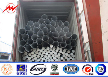 Güç Elektrik iletim direği Galvanizli Çelik Sıcak Dip ASTM A123 1mm ila 30mm