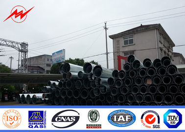 Elektrikli Galvanizli Çelik Güç direği 11.8m 8KN 10KN 12.5KN 25KN Q345