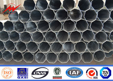 Yüksek Voltajlı 35KV Çapraz Kol Galvanizli Çelik Güçlü Bitümlü Tubular Kutbu