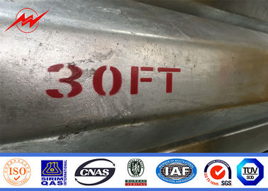 IP65 25ft 30ft 35ft 40ft Çelik Güç Kutbu