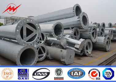 10-50m Çelik Elektrik Direği Elektrik Direkleri Galvanizli İletim Hattı