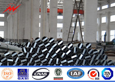 10-50m Çelik Elektrik Direği Elektrik Direkleri Galvanizli İletim Hattı