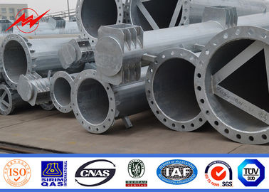 Galvanizli 90ft 100ft 110ft Güç Dağıtım Direkleri