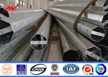 Havai Hat Projesi için NEA NGCP NPC 25FT 120FT Çelik Elektrik Direği