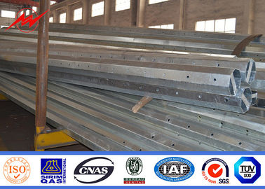Astm A123 Galvanizli Boru 8-20m Çelik Boru Elektrik Direği