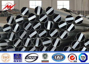 Dağıtım Hattı Kutbu için Galvanizli İletim Elektrik Güç Kutbu