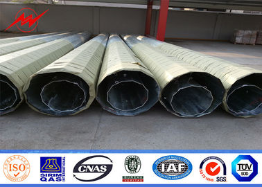 Özel Elektrik Çelik Ünite Direk, Galvanizli Güç Kutbu Q345 Q235 GR65