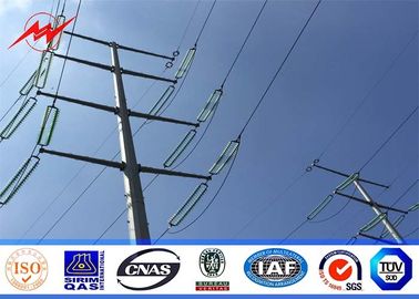 25m Gr65 Malzeme Çelik İletim Direkleri, Kafes Kaynaklı Çelik Güç Direği