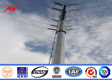ASTM A36 5mm Çelik Güç Kutbu, Elektrik Işık Kutbu Sıcak Daldırma Galvaniz