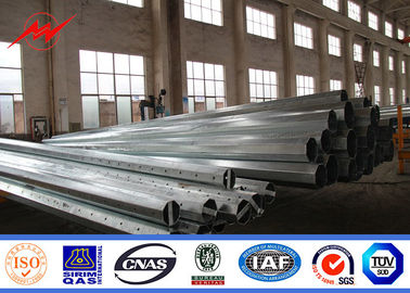 220kv Güç İletim Direkleri Galvanizli Elektrikli Çelik Boru