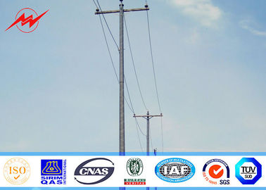 3mm 45ft Q345 Galvanizli Çelik Kutup, Aboard İçin Özelleştirilmiş Elektrik Güç Kutbu