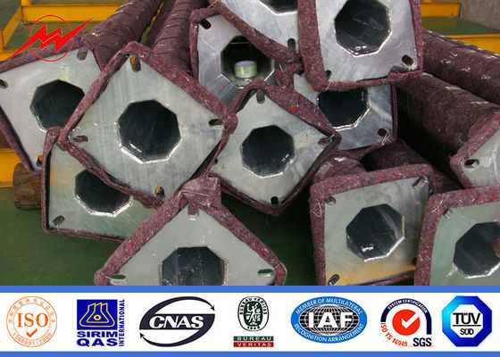 Q235 Sintal Kollu Çelik Yüksek Direk Işık Pole 6 Metre, 15 Yıl Garanti Süresi