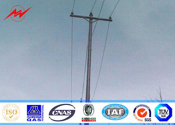 69kv iletim hattı için 450Mpa ile NGCP 65FT Galvanizli Çelik Tabaka 10mm kalınlık