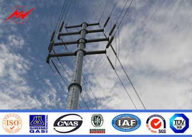 Dağıtım Hattı için 2.5MM 30m 500kv Monopole Anten Kulesi