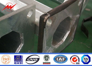 Flanşlı ve Ankrajlı Güç İletimi için 1-30mm Galvanizli Elektrikli Çelik Kutup