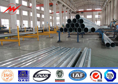 Çapraz Kollarla ISO 9m 10m 12m Güç İletim Direkleri Bitüm