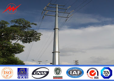 Elektrik Dağıtımı İçin Elektrik 16 Metre 800 Dan Çelik Boru Direk