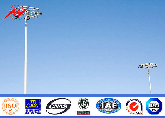 Aotumatic Kaldırma Sistemi ile 12 Taraf 50M Elektrikli Yüksek Direk Aydınlatma Direkleri